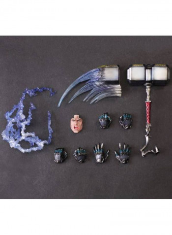 27cm Marvel avengers Thor animation Garage kits movable joints model toys Room tabletop display