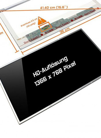 G550 Laptop Replacement  Screen Black