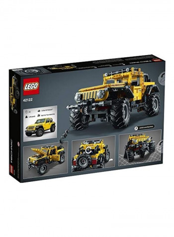 665-Piece Technic Jeep Wrangler Building Toy