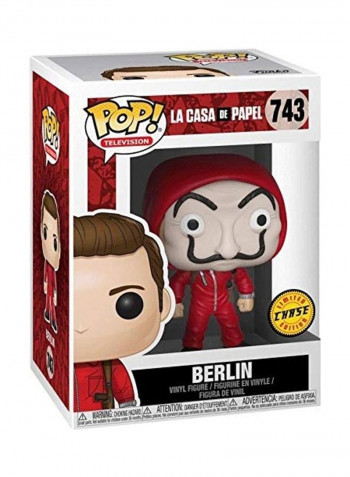 Money Heist Berlin Pop Figure 5x7inch