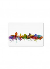 Salon Anuuel De La Libre Esthetique Canvas Wall Art Multicolour 18 x 24inch