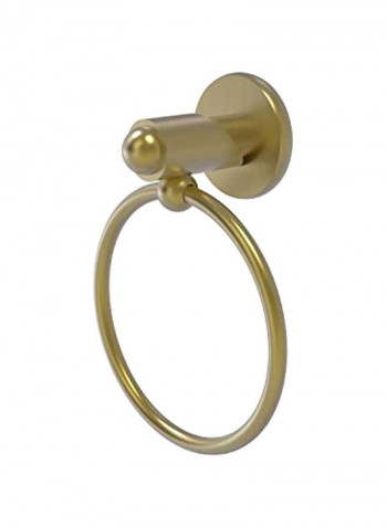 Soho Collection Towel Ring Gold 7x3x6inch