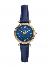 Women's Carlie Mini Water Resistance Leather Analog Watch ES5017