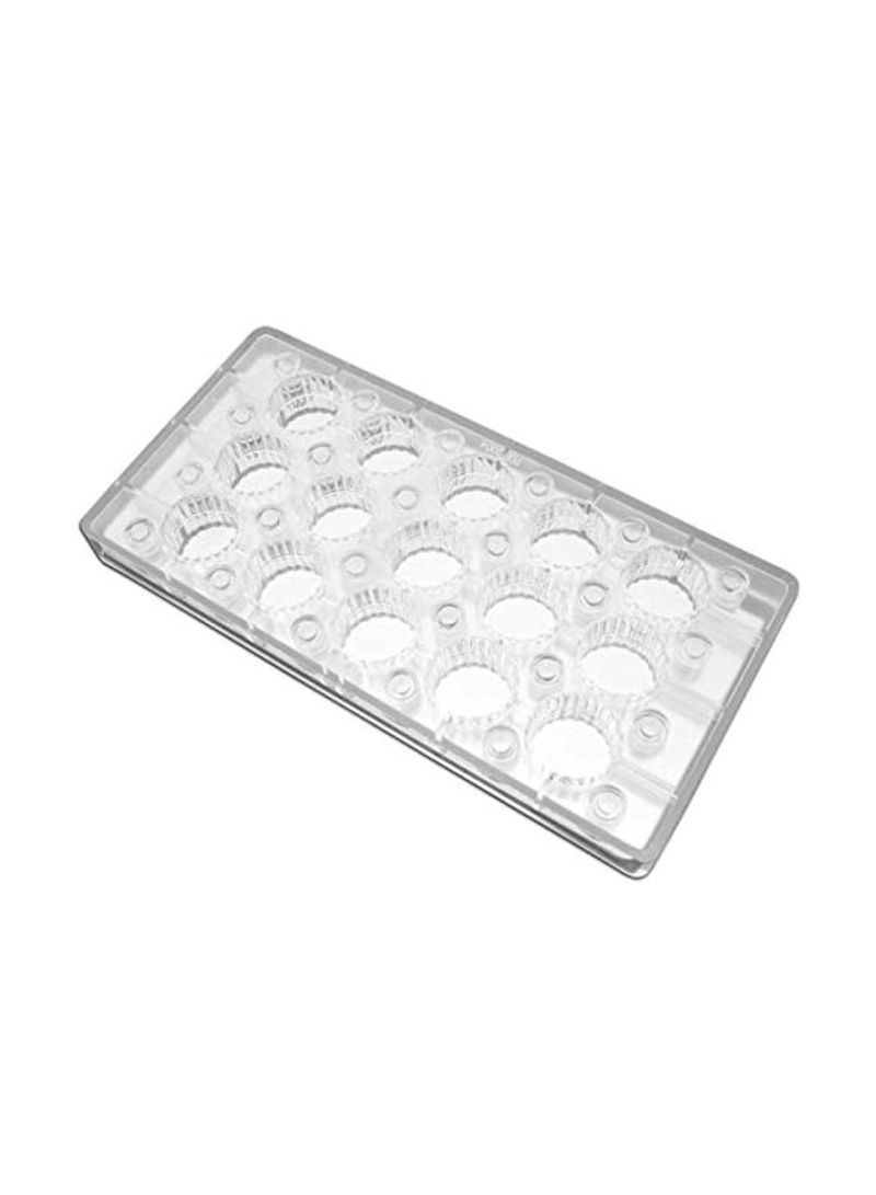 Candy And Chocolate Mould Translucent 11x5.2x1inch