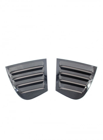2-Piece Window Scoop Louver Cover