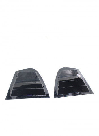 2-Piece Window Scoop Louver Cover