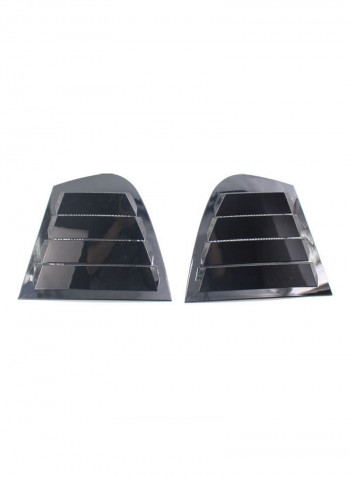 2-Piece Window Scoop Louver Cover