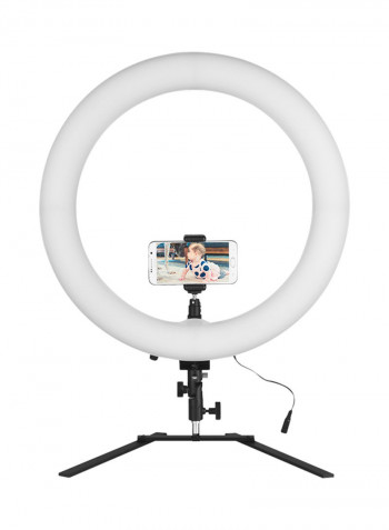 Dimmable LED Ring Light 60watts Black