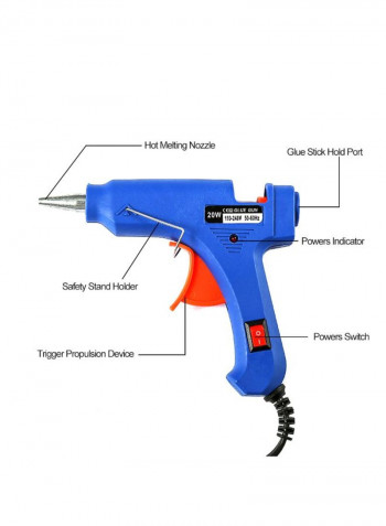 High Temperature Glue Gun Black