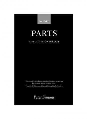 Parts: A Study in Ontology Paperback