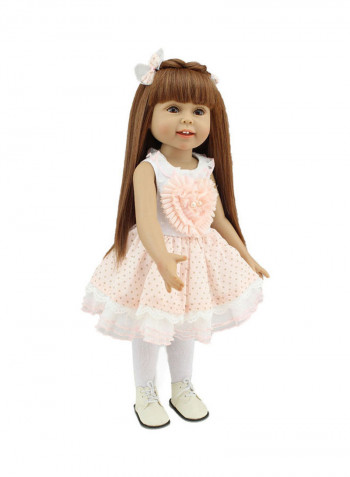 Reborn Baby Doll with Clothes 45x14x23cm
