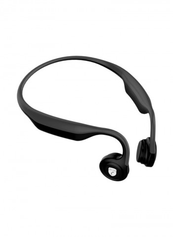 ES-368 Bluetooth Bone Conduction On-Ear Earphones With Mic Black