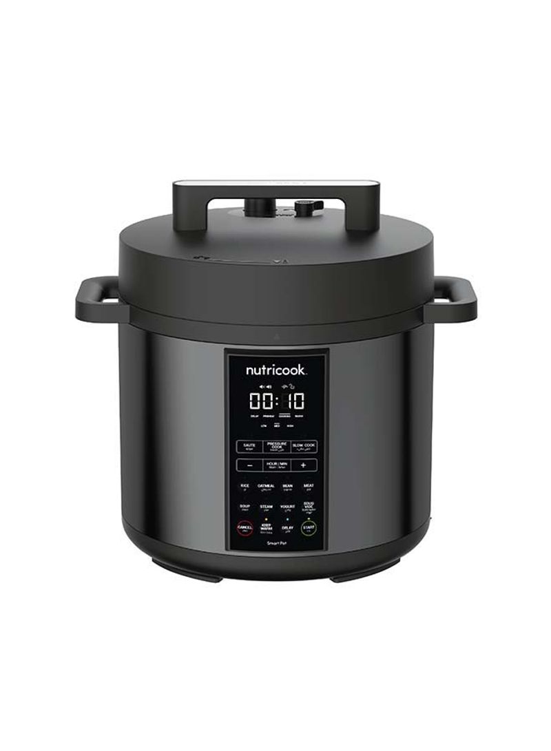 9 In 1 Multi Use Smart Pot 2 Pressure Cooker 6 l 1000 W SP204K Black