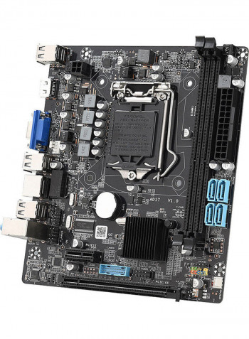 H55M Motherboard With Dual DDR3 Memory Slot Black