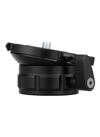 Adjustable Levelling Base For Tripods 10x7.4x5.1centimeter Black