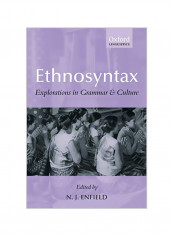 Ethnosyntax: Explorations in Grammar and Culture Paperback