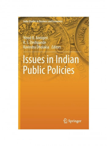 Issues In Indian Public Policies Hardcover