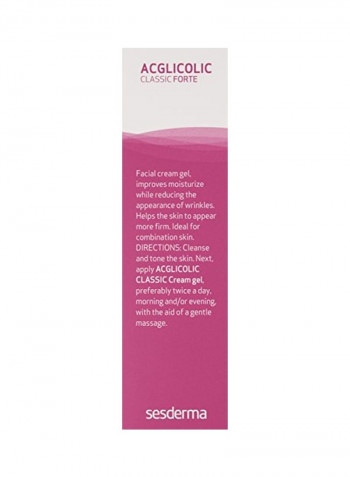 Acglicolic Classic Facial Moisturizing Cream Gel 1.7ounce