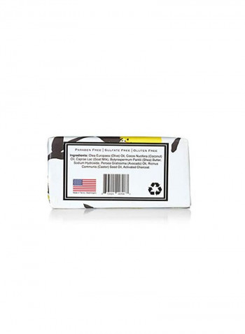 Activated Charcoal Goat Milk Soap Bar 5ounce