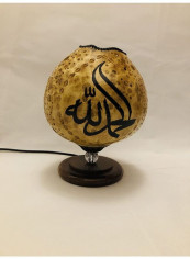 Gourd Art Niaght Lamp Gold