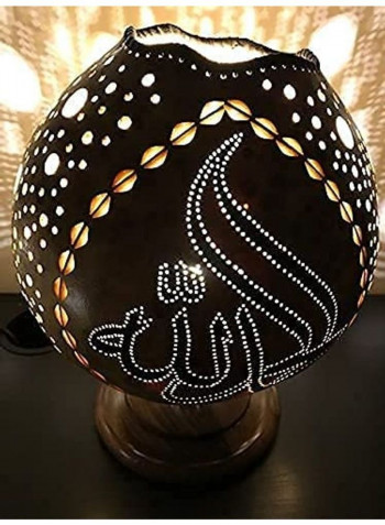 Gourd Art Niaght Lamp Gold