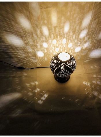 Gourd Art Niaght Lamp Gold