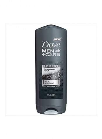 Micro Moisture Body And Face Wash - Charcoal Clay 18ounce