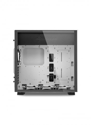 Pure Steel RGB Mid Tower ATX PC Case - White