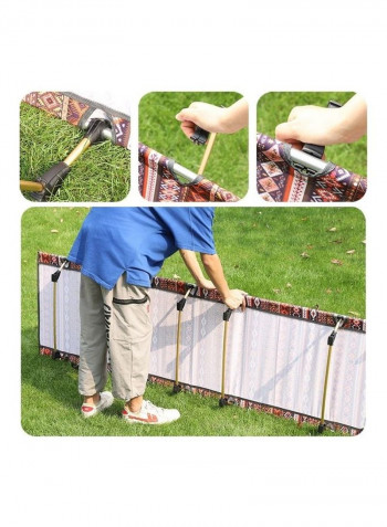 Outdoor Folding Camping Mat Red