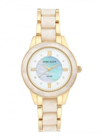 Women's Ceramic Strap Analog Watch AK3610GPWT