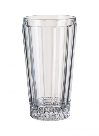4-Piece Charleston Tall Glass Set Clear