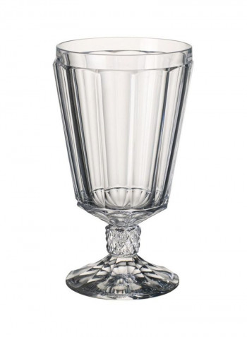 4-Piece Charleston Water Goblet Set Clear