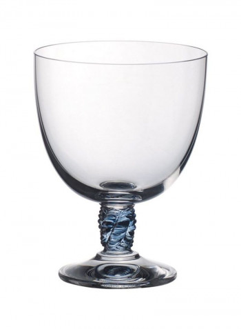 4-Piece Montauk Aqua Juice Goblet Set Clear
