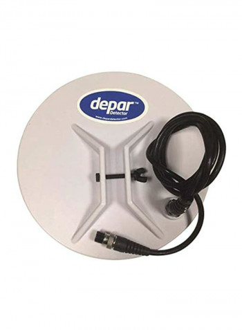 Mono Coil For Minelab Metal Detectors Black/White