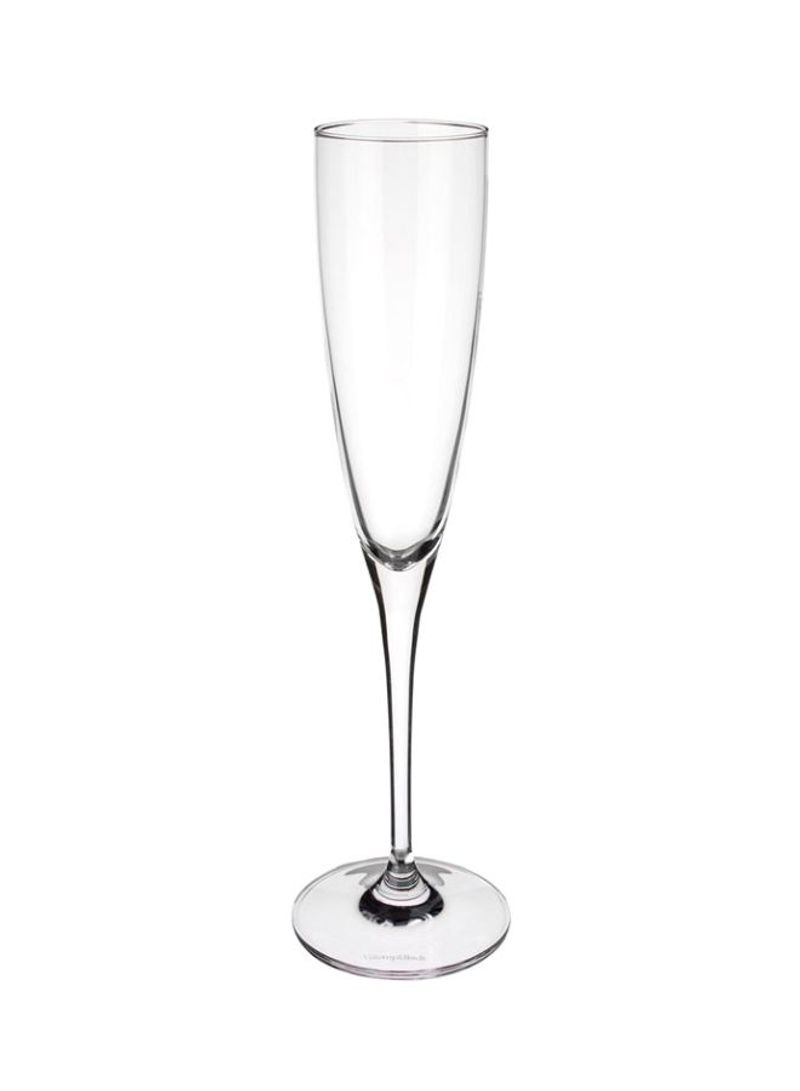 Pack Of 4 Maxima Flute Glass Clear 0.6L