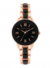 Women's Trend Water Resistance Metal Analog Watch AK3330BKRG