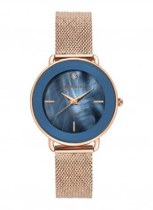 Women's Trend Water Resistance Stainless Steel Analog Watch AK3686NVRG