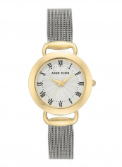 Women's Water Resistance Stainless Steel Analog Watch AK3807SVTT