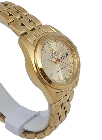 Women's Three Star Automatic Stainless Steel Analog Watch SNQ23001C8
