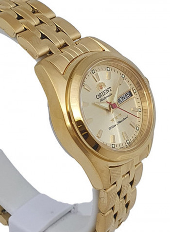 Women's Three Star Automatic Stainless Steel Analog Watch SNQ23001C8