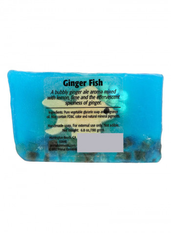 Ginger Fish Soap Blue/Yellow 6ounce