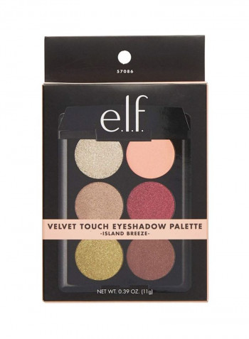 Velvet Touch Eyeshadow Palette 57086 Island Breeze
