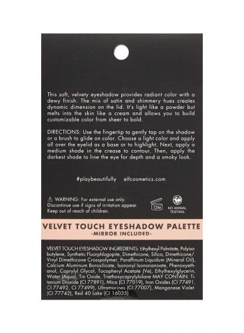Velvet Touch Eyeshadow Palette 57086 Island Breeze