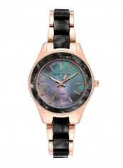 Women's Considered Water Resistance Plastic Analog Watch AK3770BKRG
