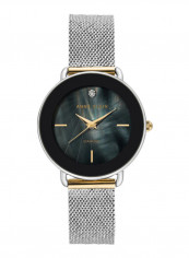 Women's Trend Water Resistance Stainless Steel Analog Watch AK3687BKTT