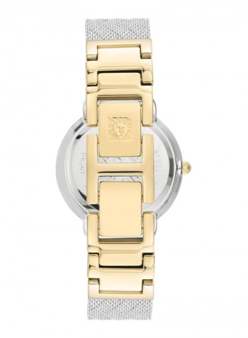 Women's Trend Water Resistance Stainless Steel Analog Watch AK3687BKTT