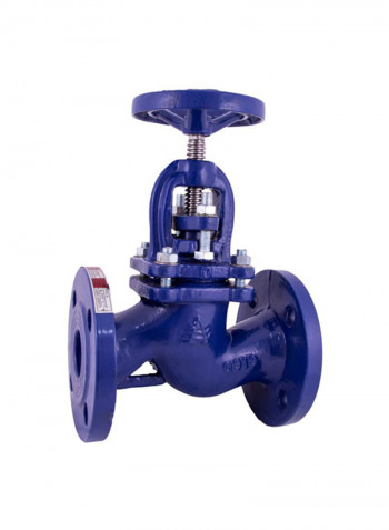 Handwheel Operated Globe Valve Blue/Silver 2inch