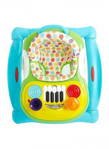 2-In-1 Musical Walker - Multicolour