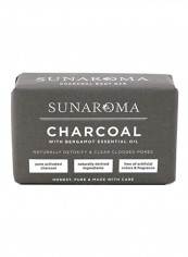2-Piece Charcoal With Bergamot Oil Soap Bar Set 8ounce