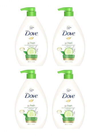 4-Piece Go Fresh Body Wash Set
